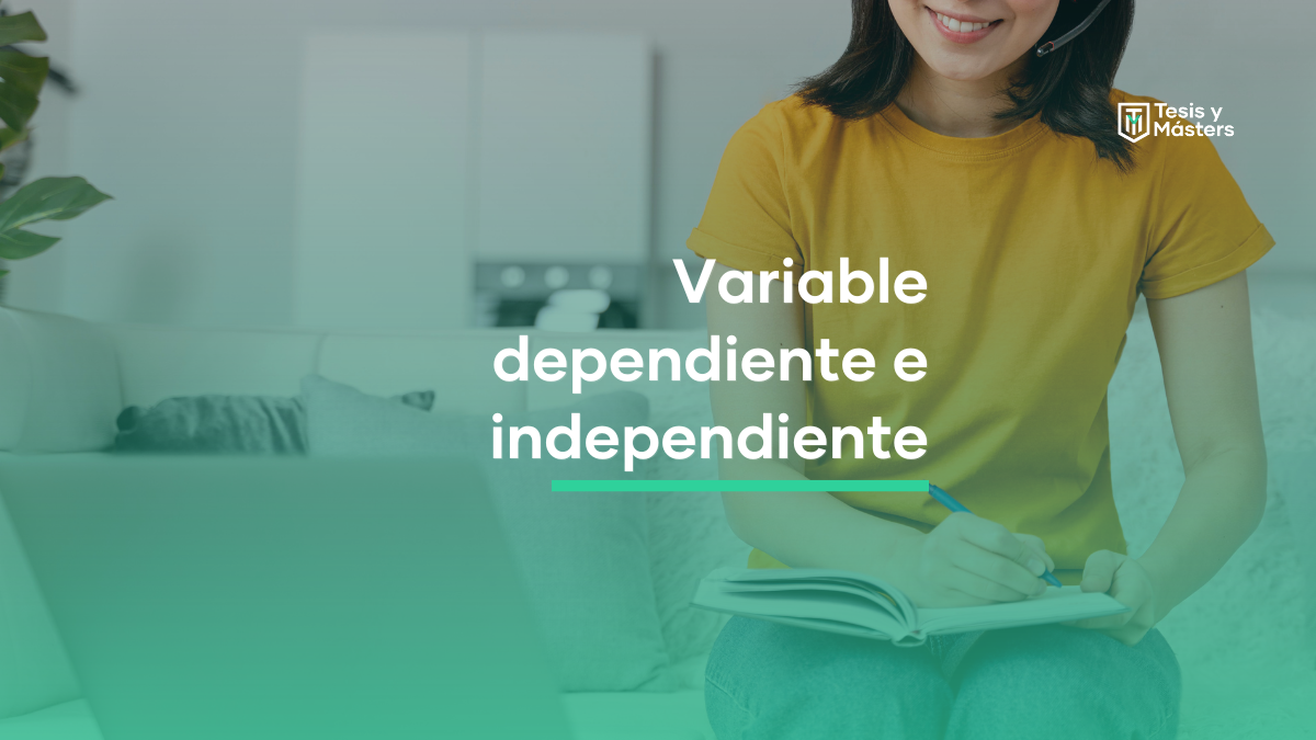 Variable dependiente e independiente