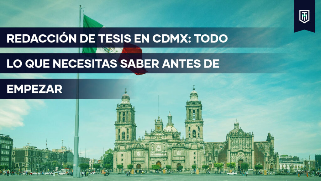 Redacción de tesis en CDMX