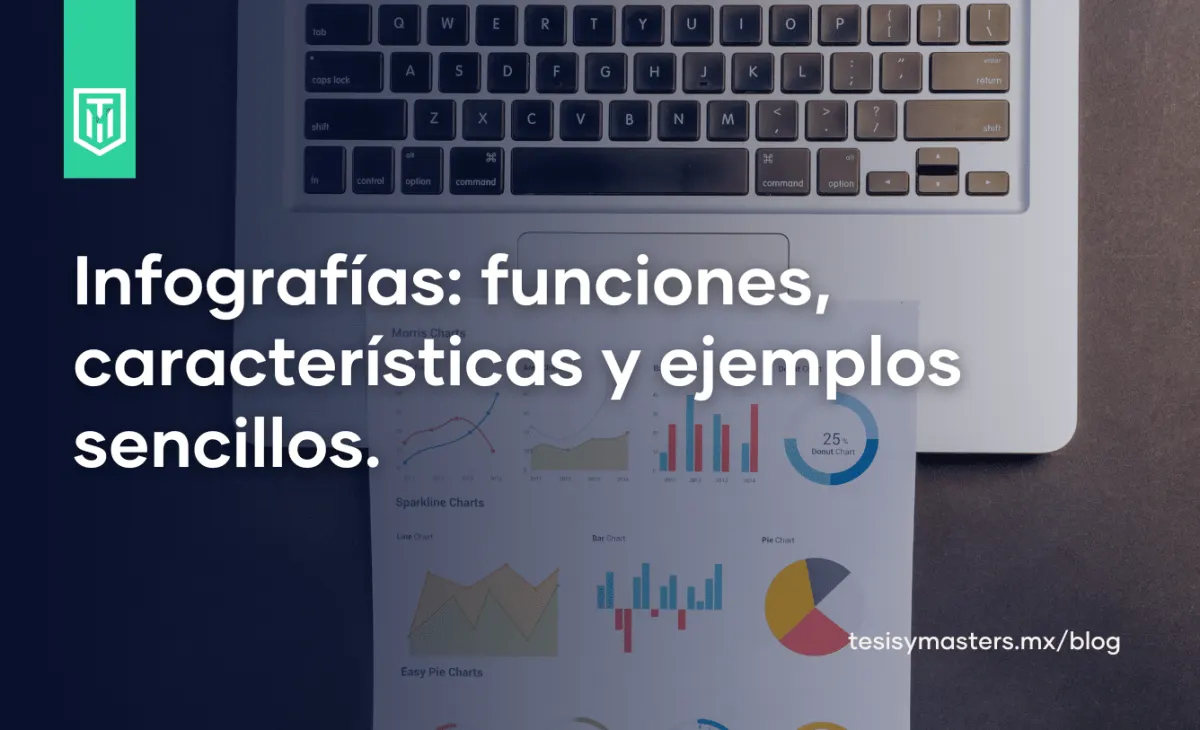 Infografías: funciones, características y ejemplos sencillos.