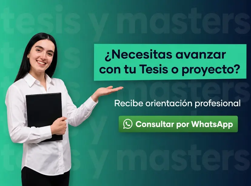 ¿Necesitas avanzar con tu Tesis o proyecto? Recibe orientación profesional